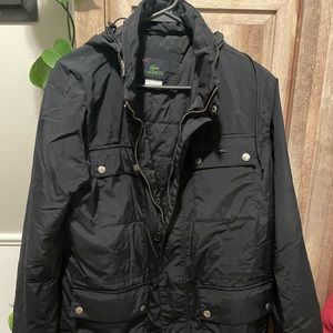 Lacoste men’s coat. Dark blue medium.